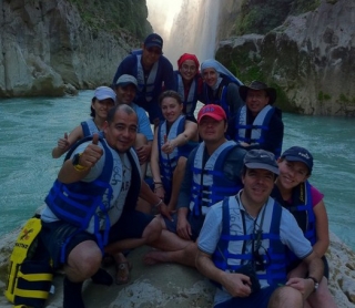  Rafting team 
